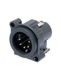 CONECTOR XLR CHASIS MACHO 5POL