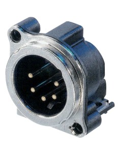 CONECTOR XLR CHASIS MACHO 5POL