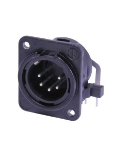 CONECTOR XLR CHASIS MACHO 5P.