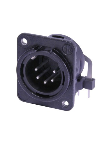 CONECTOR XLR CHASIS MACHO 5P.