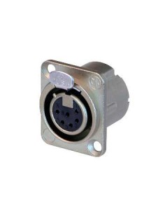 CONECTOR XLR CHASIS HEMBRA 6 P