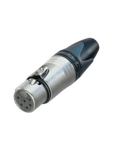 CONECTOR XLR HEMBRA 6 POLOS NC