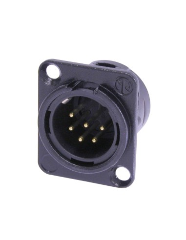 CONECTOR XLR CHASIS MACHO 6 PO