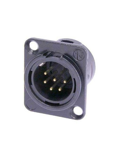 CONECTOR XLR CHASIS MACHO 6P L