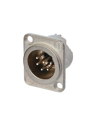 CONECTOR XLR CHASIS MACHO 6 PO