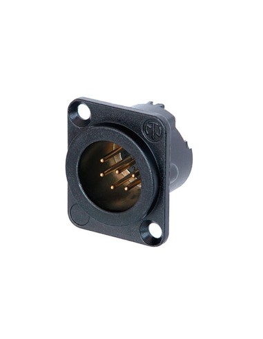 CONECTOR XLR CHASIS MACHO 6 PO