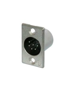 CONECTOR XLR CHASIS MACHO 6 PO