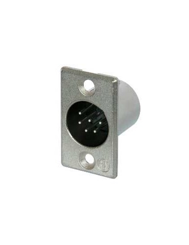 CONECTOR XLR CHASIS MACHO 6 PO