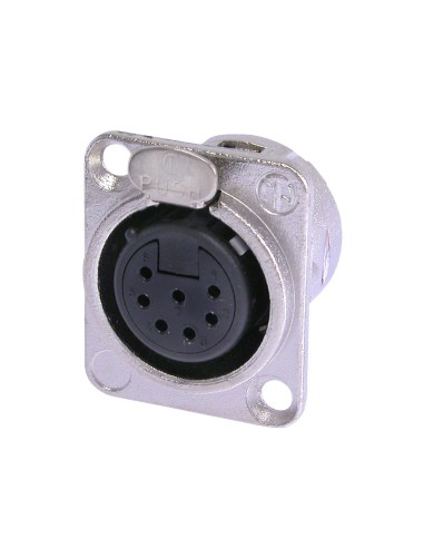 CONECTOR XLR CHASIS HEMBRA 7 P
