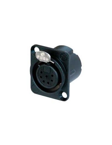 CONECTOR XLR CHASIS HEMBRA 7 P