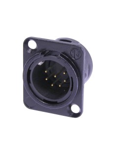 CONECTOR XLR CHASIS MACHO 7 PO