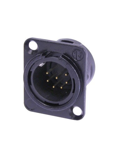 CONECTOR XLR CHASIS MACHO 7 PO