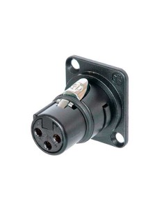 MODULO XLR HEMBRA W/FLANGE NM3