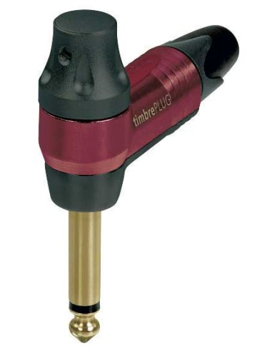 CONECTOR CLAVIJA 1/4'' ACODADO