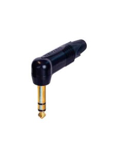 CONECTOR CLAVIJA 1/4'' ACODADO