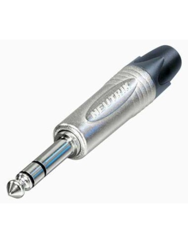 CONECTOR CLAVIJA 1/4'' 3 POLOS