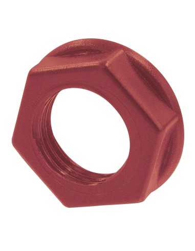 TUERCA DE PLASTICO ROJO NRJ-NU