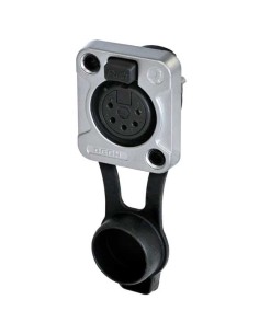 CONECTOR XLR CHASIS 5P HEMBRA