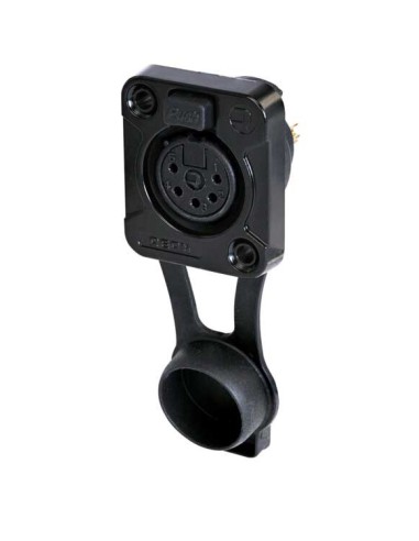 CON.- XLR CHAS.5P HEMB. NEGRO