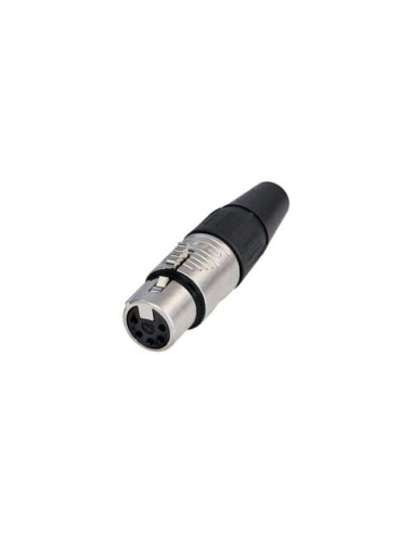 CONECTOR XLR 5P HEMBRA RC5F-D