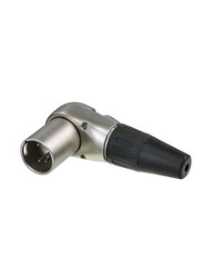 CONECTOR XLR 5P MACHO ACODADO