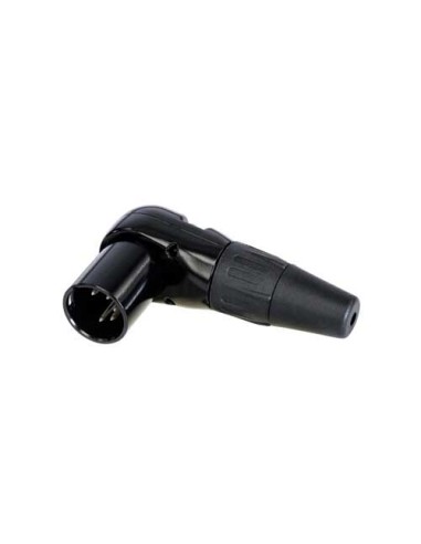 CONECTOR XLR 5P MACHO ACODADO