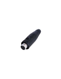 CONECTOR Tiny XLR RT4FC-B-W