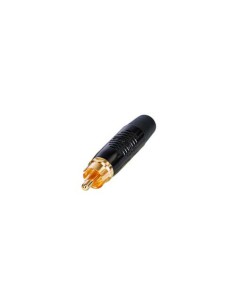 CONECTOR RCA NEGRO RF2C-B-0-D