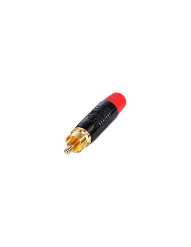 CONECTOR RCA ROJO RF2C-B-2