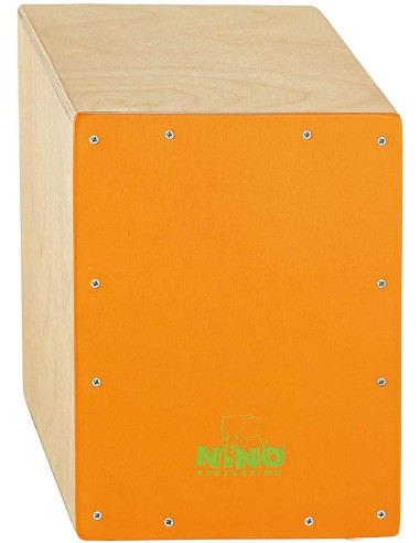 CAJON PEQUEÑO TAPA NARANJA NIN