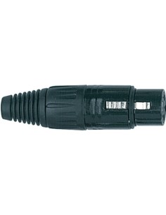 CONECTOR XLR HEMBRA AEREA XLR3