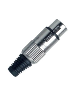 CONECTOR XLR HEMBRA AEREA XLR3