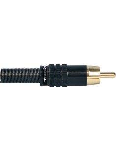 CONECTOR RCA M.MRCA25BK 2 UNID