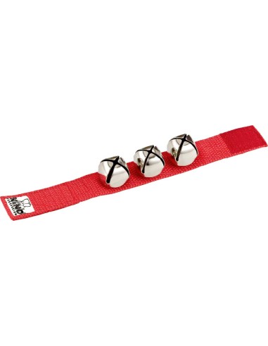 PULSERA CASCABELES ROJA NINO96