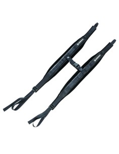 MORINO ERGOLINE STRAPS, BLACK