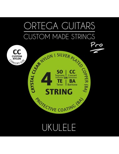 UKE CONCERT PRO STRINGS CRYSTA
