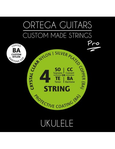 UKE BARI. PRO STRINGS CRYSTAL