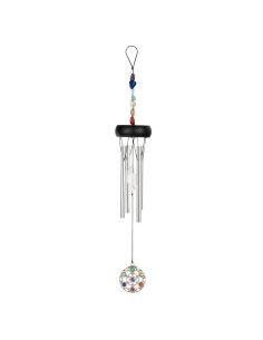 MINI CHAKRA CHIME 12', SILVER