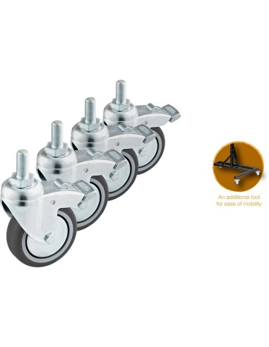 TMGS-W RUEDAS PARA STAND GONG