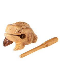 WOOD FROG GÜIRO, MEDIUM, NATUR