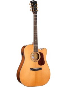 GUIT ACUST GOLD-DC6 NAT W/CASE