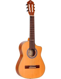 RQ39E Requinto Solid Cedar Top