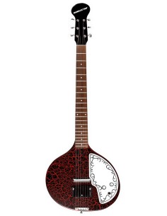 BABY SITAR RED CRACKLE