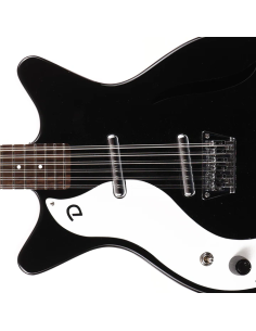 VINTAGE 12 STRING GLOSS BLACK