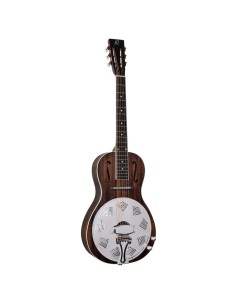 RESONATOR GUITAR, WHISKEY BURS