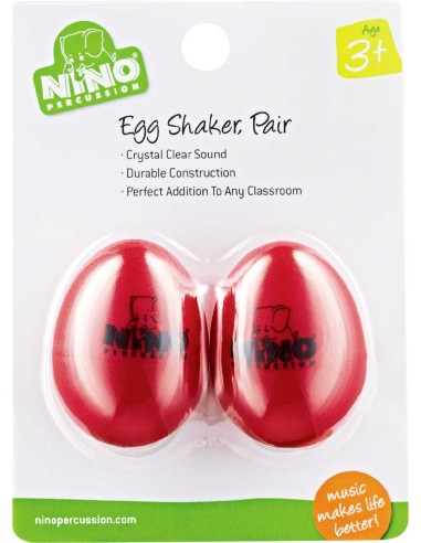 EGG SHAKER ROJO NINO540R-2