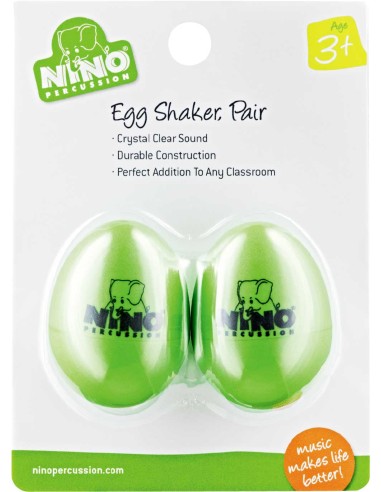 EGG SHAKER VERDE NINO540GG-2