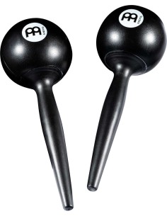 PM3BK PLASTIC MARACAS, BLACK