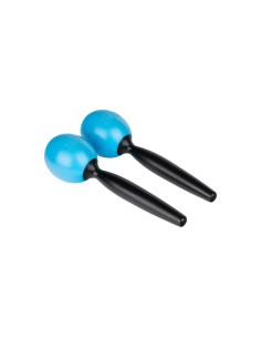 MOLDED ABS MARACAS, PAIR, SKY