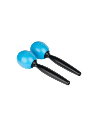 MOLDED ABS MARACAS, PAIR, SKY